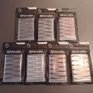 (7)6th Sense Crappie Shindo 2.2 12pks Unrealeased Exclusive Colors Plastis NIP